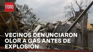 Explosión en Tlalpan: Vecinos denunciaron olor a gas días antes del accidente - Las Noticias