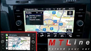 VW Golf 7.5 – Discover Media navigation with App-Connect retrofit
