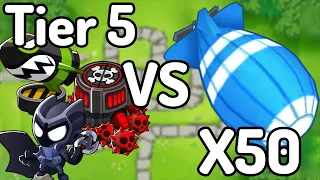 All Tier 5s VS. 50 MOABs