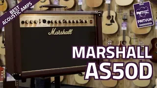 Marshall AS50D Acoustic Amplifier - Overview & Demo