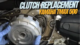 Yamaha TMAX 500 Clutch Replacement