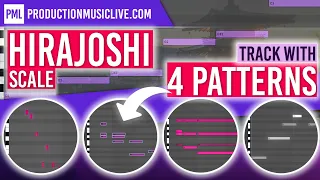 4 Patterns for MELODIC DEEP Track with Hirajoshi Scale (Ableton Walkthrough)
