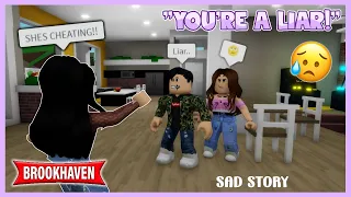 "You're a liar" 😪 Sad Brookhaven Story Mini Movie 🏡 || Roblox / Hxyila