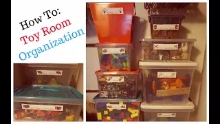 Closet Transformation | Organizing Children's Toys | Speed Clean with Me