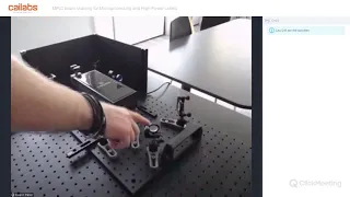 CANUNDA-Pulse Beam Shaping Module by Cailabs Live Demo