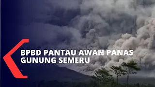 Tim Reaksi Cepat BPBD Lakukan Patroli untuk Pantau Kondisi Gunung Semeru