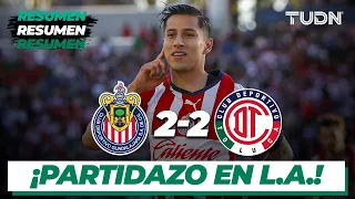 Resumen y goles | Chivas 2-2 Toluca | Amistoso 2023 | TUDN