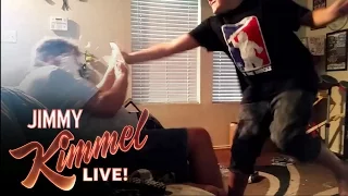 YouTube Challenge: Hey Jimmy Kimmel, I Played Catch with My Dad