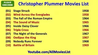 Christopher Plummer Movies List