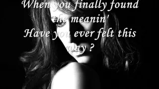 Have you ever been in love-Celine Dion with lyrics