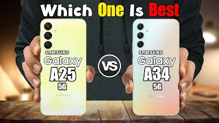 SAMSUNG GALAXY A25 5G vs SAMSUNG GALAXY A34