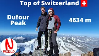 Top of Switzerland | Climbing Dufourspitze | 2 days 4634 meters