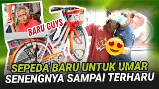 SEPEDA BARU UMAR 😍❤️❗UMAR BAHAGIA BANGET, NUWUN ABAH KIRUN