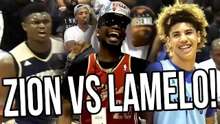 LaMelo Ball VS Zion Williamson! Game Of The CENTURY! LEBRON COULDN"T EVEN GET IN! FULL HIGHLIGHTS