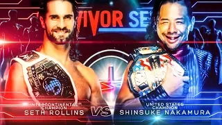 WWE 2k19 Survivor Series 2018 Seth Rollins Vs Shinsuke Nakamura | Wwe 2k19 Gameplay 60fps 1080p HD