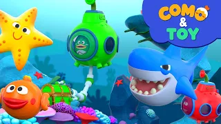 Como | Submarine + More Episodes 17min | Cartoon video for kids | Como Kids TV