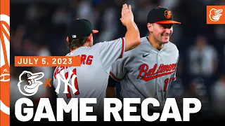 Orioles vs. Yankees Game Recap (7/5/23) | MLB Highlights | Baltimore Orioles