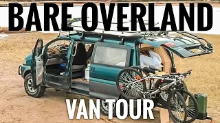 Off-grid Camper Van Tour - Modified Delica Camper Build L400 4x4 Overland Rig