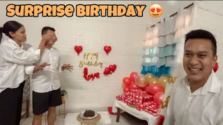 Surprise my husband on his birthday ❤️ || his reaction 🥺❤️ || Varsha thapa