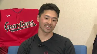 Cleveland Guardians Steven Kwan talks one-on-one with 3News Jay Crawford: Beyond the Dugout