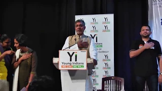 Young Indians Pledge with Kailash Satyarthi to Make India Safe Again.