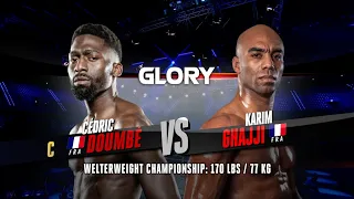 GLORY 76: Cedric Doumbe v Karim Ghajji