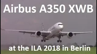 Airbus A350XWB Display at the ILA 2018