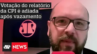 Polzonoff: 'Senadores da CPI acham que exagero de Renan Calheiros é pouco'