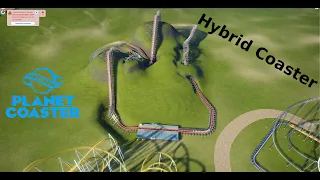 Building a Hybrid Coaster in Planet Coaster