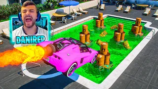 CARRERA ÉPICA! CUIDADO CON LA PISCINA TÓXICA!! - GTA 5 ONLINE