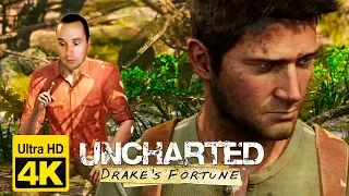 Uncharted: Drake's Fortune (Судьба Дрейка) ► прохождение (Часть 2). Саллли?! [Ultra HD 4K, 60fps]