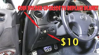 Lexus IS250 2IS $10 Coin Tray Upgrade