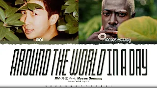 RM 'Around the world in a day (Feat. Moses Sumney)' Lyrics [Color Coded Han_Rom_Eng] ShadowByYoongi