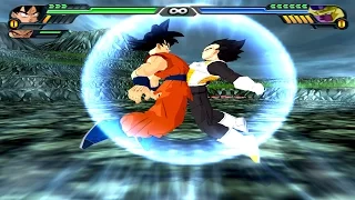 Goku and Vegeta Fukkatsu no F Fusion | Vegetto Fukkatsu no F | DBZ Tenkaichi 3 (MOD)