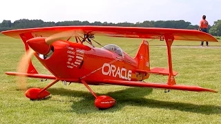 PITTS CHALLENGER III ORACLE RC SCALE MODEL AIRPLANE DEMO FLIGHT / Pitts Meeting Vechta Germany 2016