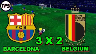 Barcelona 3 x 2 Belgium 🔥 | ⚽ Roblox TPS Ultimate Soccer ⚽ | Roblox Football