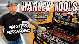 Harley Davidson Master Mechanic Toolbox Tour!