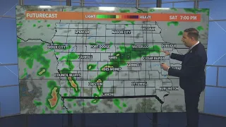 Iowa weather update: More rain chances return to the state on Saturday