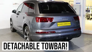 Audi Q7 S Line Detachable Towbar & Dedicated Electrics