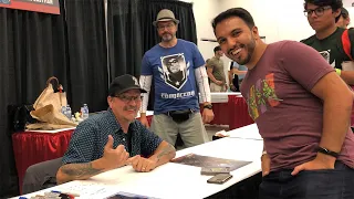 Meeting Kevin Eastman, co-creator of TMNT, at #MontrealComicCon