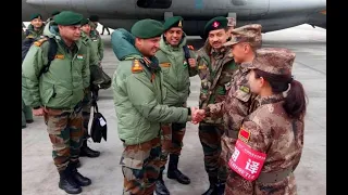 Hand-in-Hand military drills between India and China kicks off