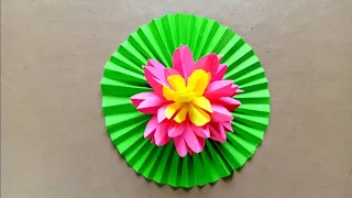 How To Make Paper Lotus Flowers | Lotus | Flowers Origami DIY | Paper Craft