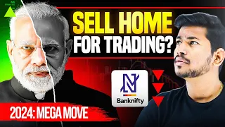 घर बेच के Trade करो ? - BJP Coming ? Stock Market Election Trading Strategy | 2024 Mega Move