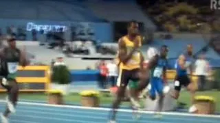 Usain Bolt: Low Foot Clearance and Drive Phase During Initial Acceleration Period (side view)