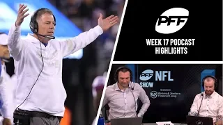 PFF NFL Podcast Highlights: Week 17 NFL Review | PFF