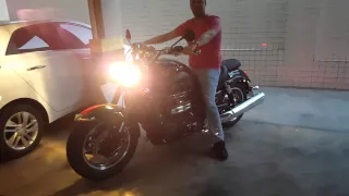 Triumph Rocket III Startup