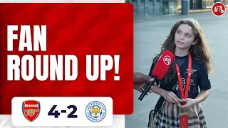 Arsenal 4-2 Leicester | Fan Round Up!
