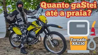 Consumo XR 250 Tornado, será que é Gastadeira e Valeu a Pena? #casalmotoesal #xr250tornado