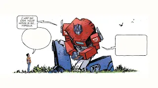 When Optimus Prime first came to Earth cont. (Skybound Transformers Comic Dub)