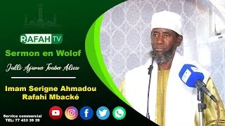 Khoutba S Ahmadou Rafahi Mbacke du 02 Février 2024 : Fàtté sa bopp di fatté-fatté lou yalla….